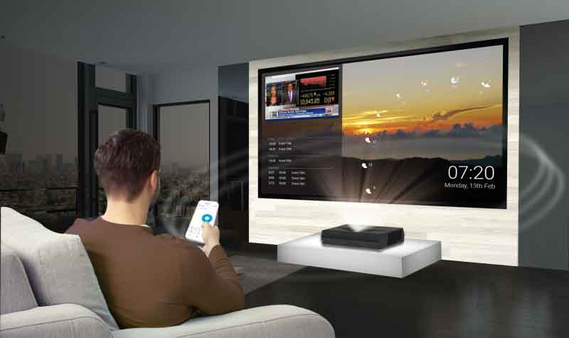 Optoma CinemaX P1 lifestyle
